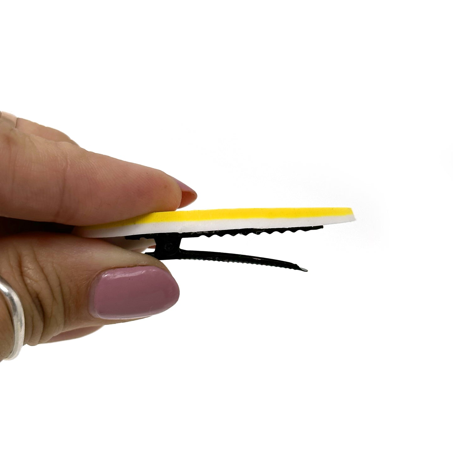 Tangerine Dream Hair Clips (Set of 2) | Cute Rubber Citrus Hair Accessories