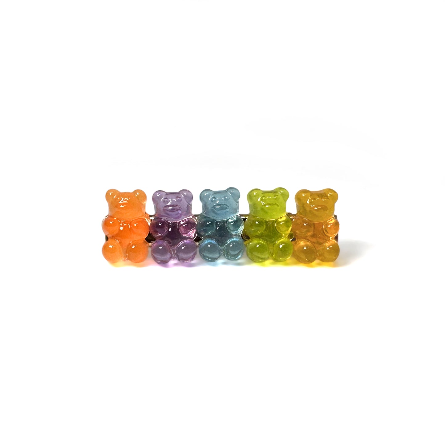 GUMMY BEAR BARRETTES (Set of 2)