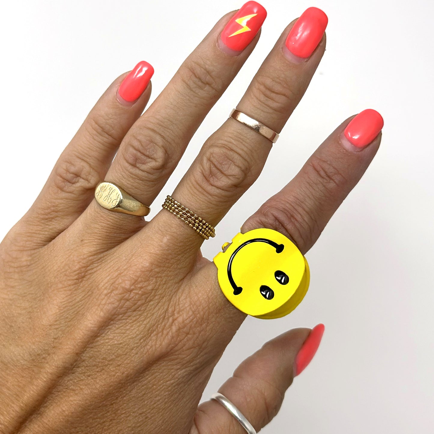 MINI SMILEY FACE 🙂 HAIR CLAW (Set of 2)