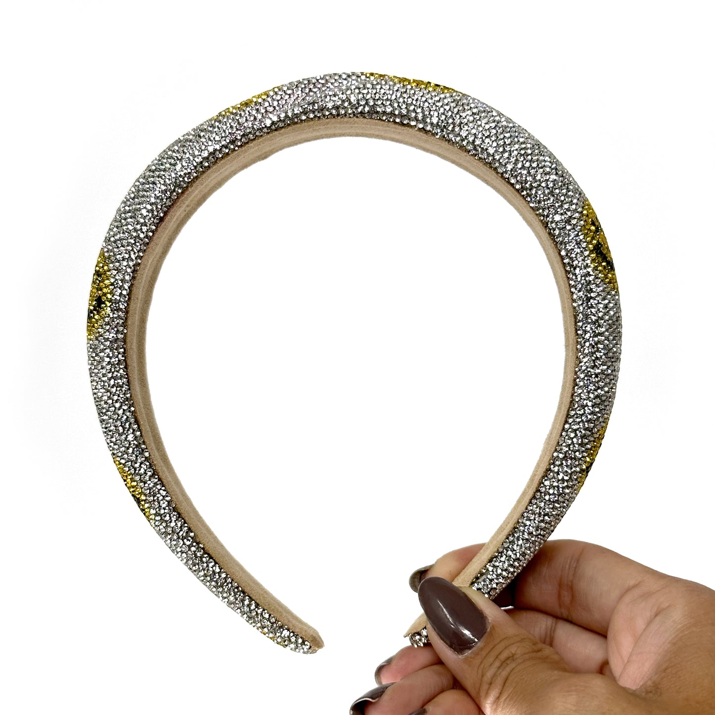 Smiley Dazzle Headband | Fun, Radiant Headband for Kids & Adults | Sparkly Smiley Face Hair Accessory