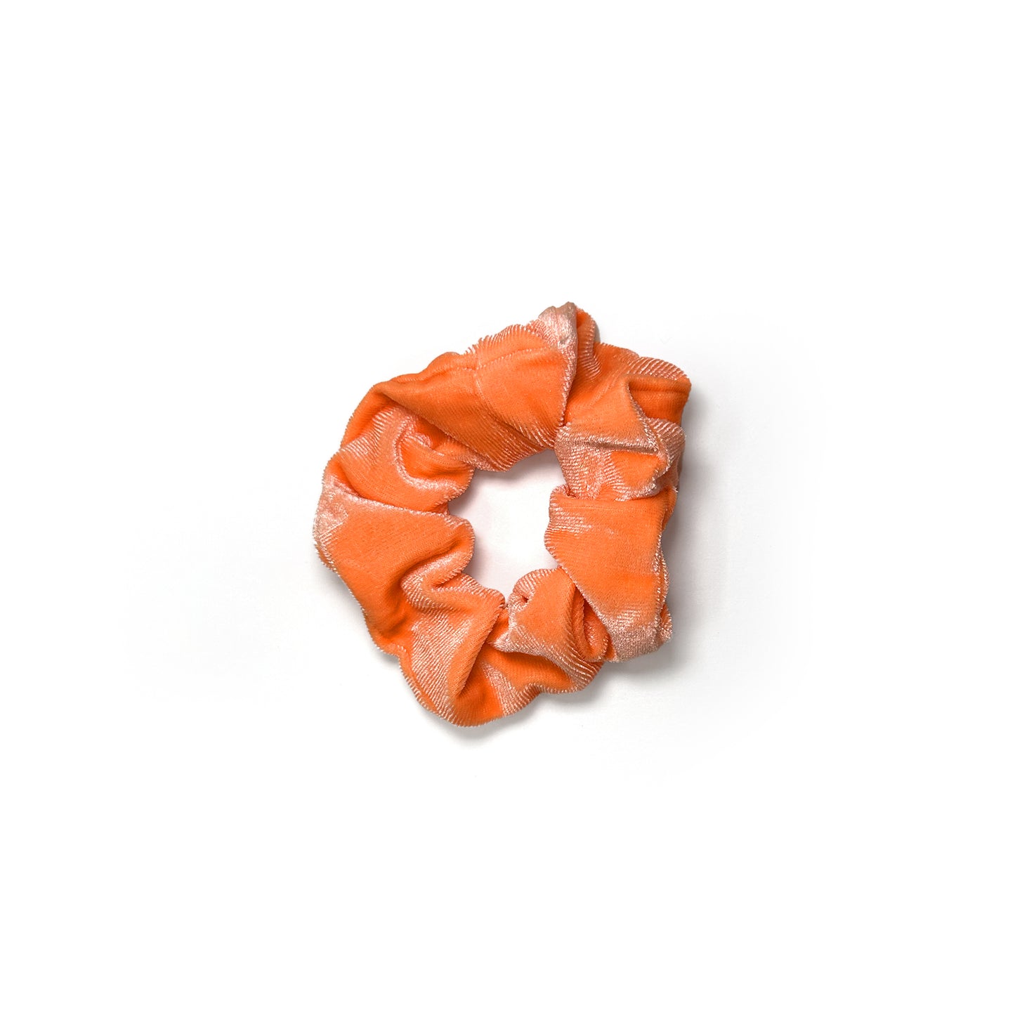 Samantha Scrunchies Set | Neon Velour Scrunchies for Women & Girls | 2-Piece Hair Accessory Set
