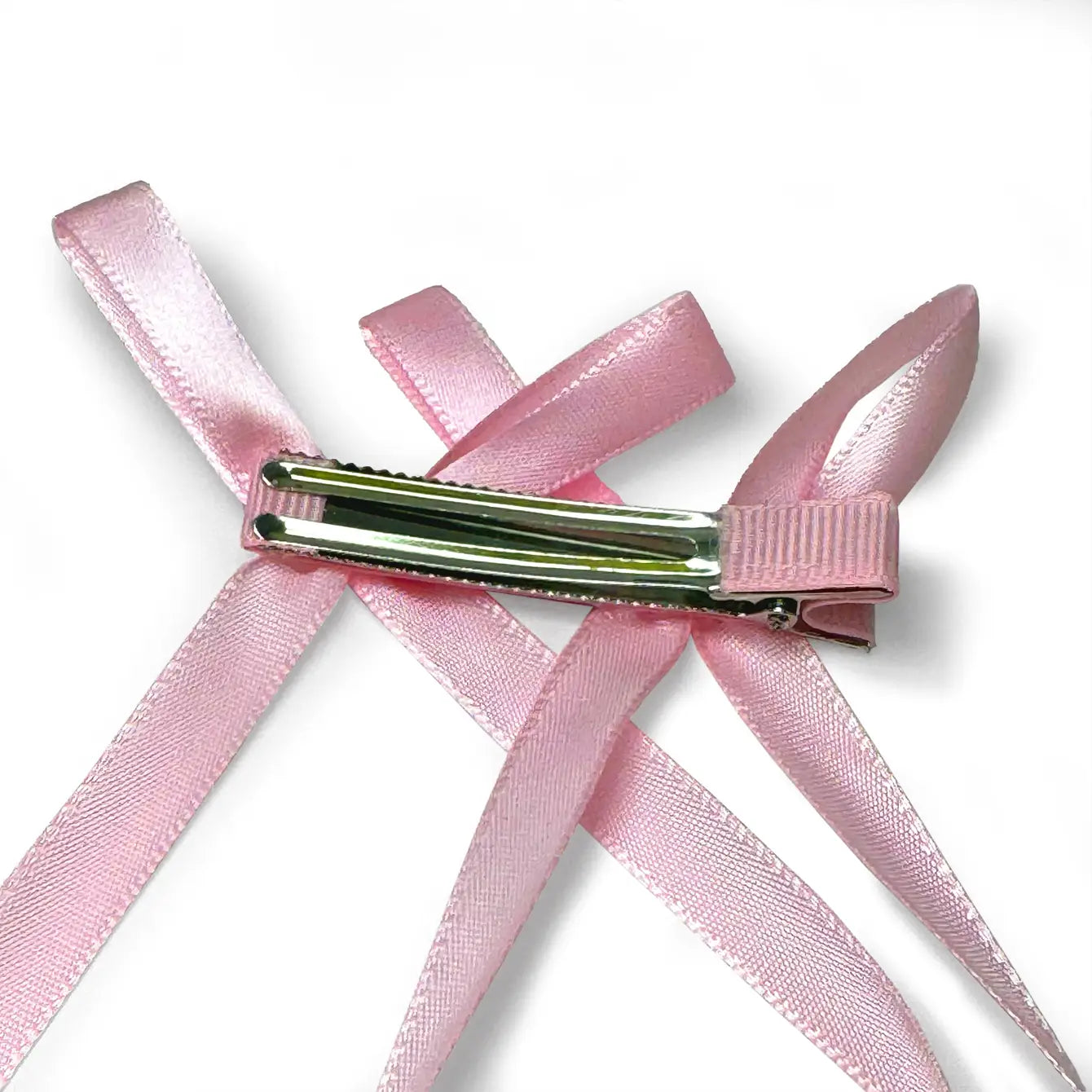 Double Ribbon Barrette (Set of 2)