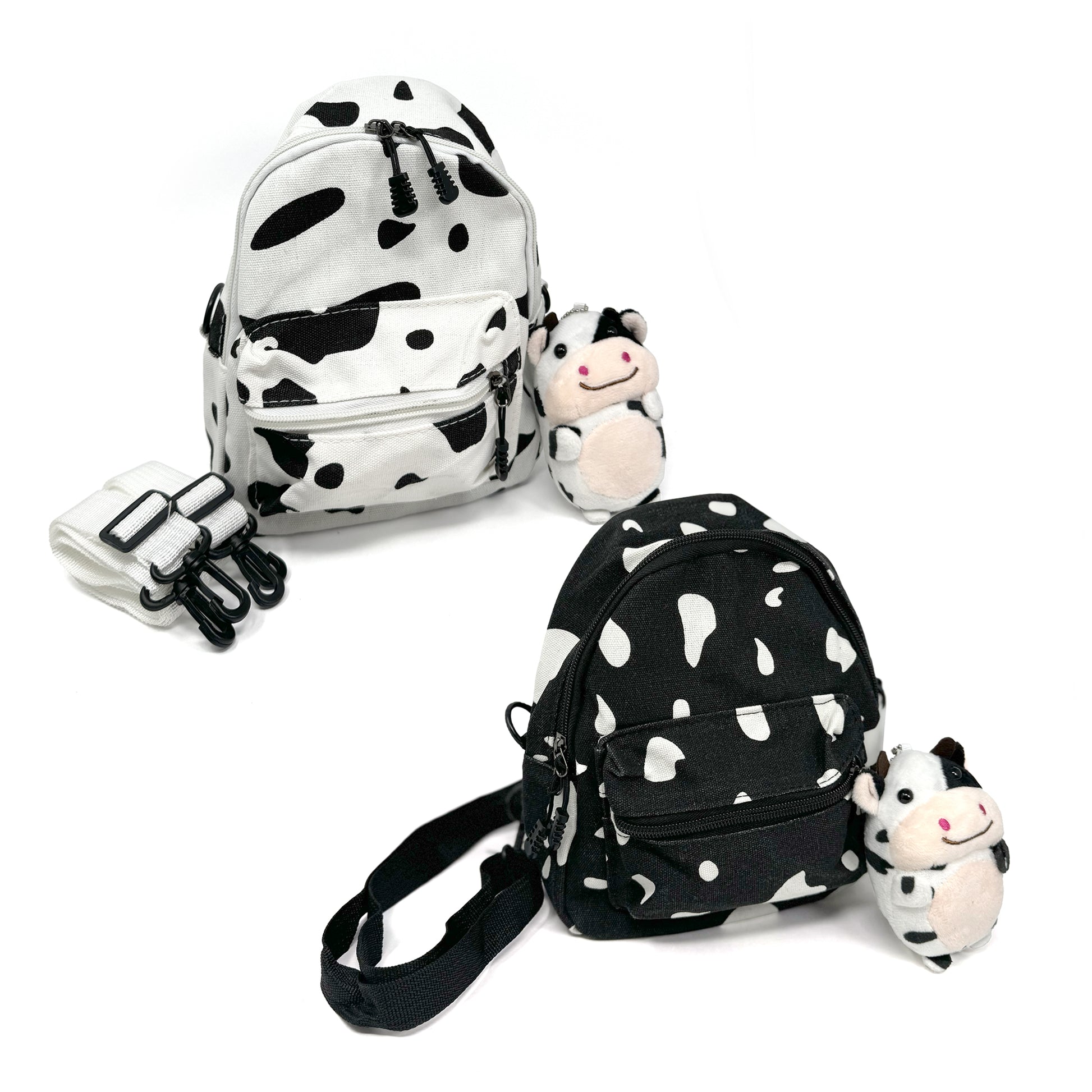 cow mini backpack Turquoise Highland Minimalist and other small objects (but not all at once) PU COW PRINT MINI BACKPACK